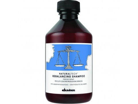DAVINES Rebalancing šampūnas riebaluotis linkusiai galvos odai, 250ml DAVINES Rebalancing šampūnas riebaluotis linkusiai galvos odai, 250ml
